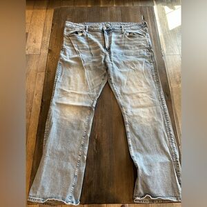 American Eagle Outfitters Men's Light blue Relaxed Jeans